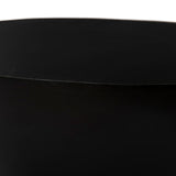 IDEAZ Contemporary Round Coffee Table Black 1213ASA