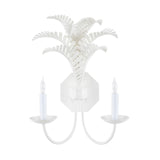 Royal Palm Sconce White/Cream 12147 Wildwood