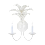 Royal Palm Sconce White/Cream 12147 Wildwood