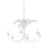 Royal Palm Chandelier White/Cream 12149 Wildwood