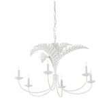 Royal Palm Chandelier White/Cream 12149 Wildwood