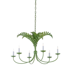 Royal Palm Chandelier Green 12150 Wildwood