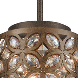 Rosslyn 8'' Wide 1-Light Mini Pendant - Mocha 12152/1 Elk Lighting