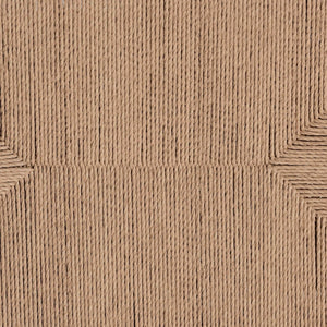 Baxton Studio Baxton Studio Saura Mid-Century Modern Oak Bench with Hemp Seat and Storage Shelf for Stylish Spaces SK9149-Oak Woven Seat-Bench