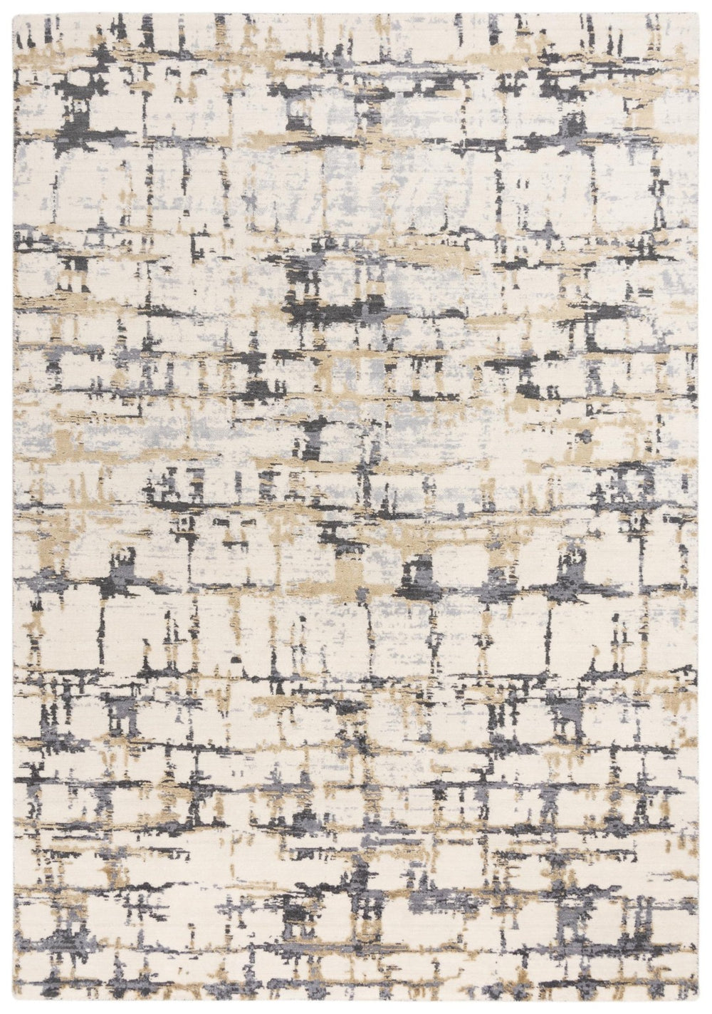 Alora Decor Belice Neutral Rug — Modern Wool-Tencel Blend, Eco-Conscious Plush Texture In Slate Gray, Beige, Ivory 12' x 15' 12112172304331215