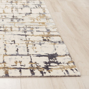 Alora Decor Belice Neutral Rug — Modern Wool-Tencel Blend, Eco-Conscious Plush Texture In Slate Gray, Beige, Ivory 12' x 15' 12112172304331215