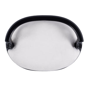 Butler Specialty Hathaway Elegant Oval Upholstered Vanity Seat With Carved Wood Back For Stylish Dressing Rooms Black Foam,Mdf,Poplar Hardwood Solids,Cotton Fabric 1218111-butler