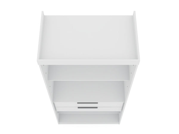Manhattan Comfort Mulberry Contemporary - Modern Wardrobe/ Armoire/ Closet White 121GMC1