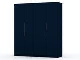 Manhattan Comfort Mulberry Contemporary - Modern Wardrobe/ Armoire/ Closet Tatiana Midnight Blue 121GMC4