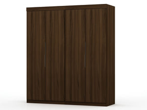 Manhattan Comfort Mulberry Contemporary - Modern Wardrobe/ Armoire/ Closet Brown 121GMC5