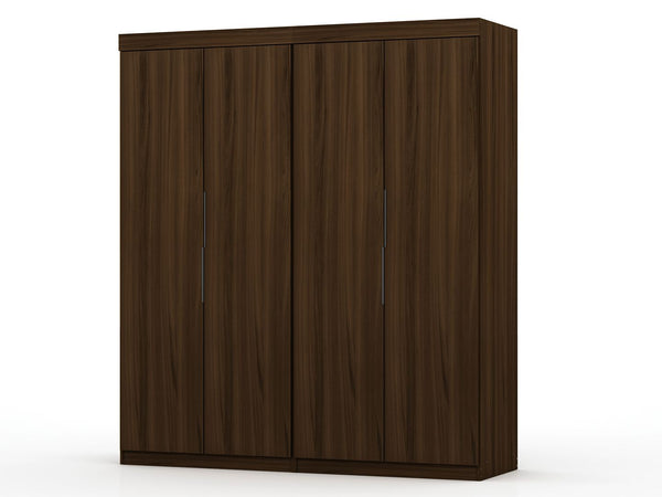 Manhattan Comfort Mulberry Contemporary - Modern Wardrobe/ Armoire/ Closet Brown 121GMC5