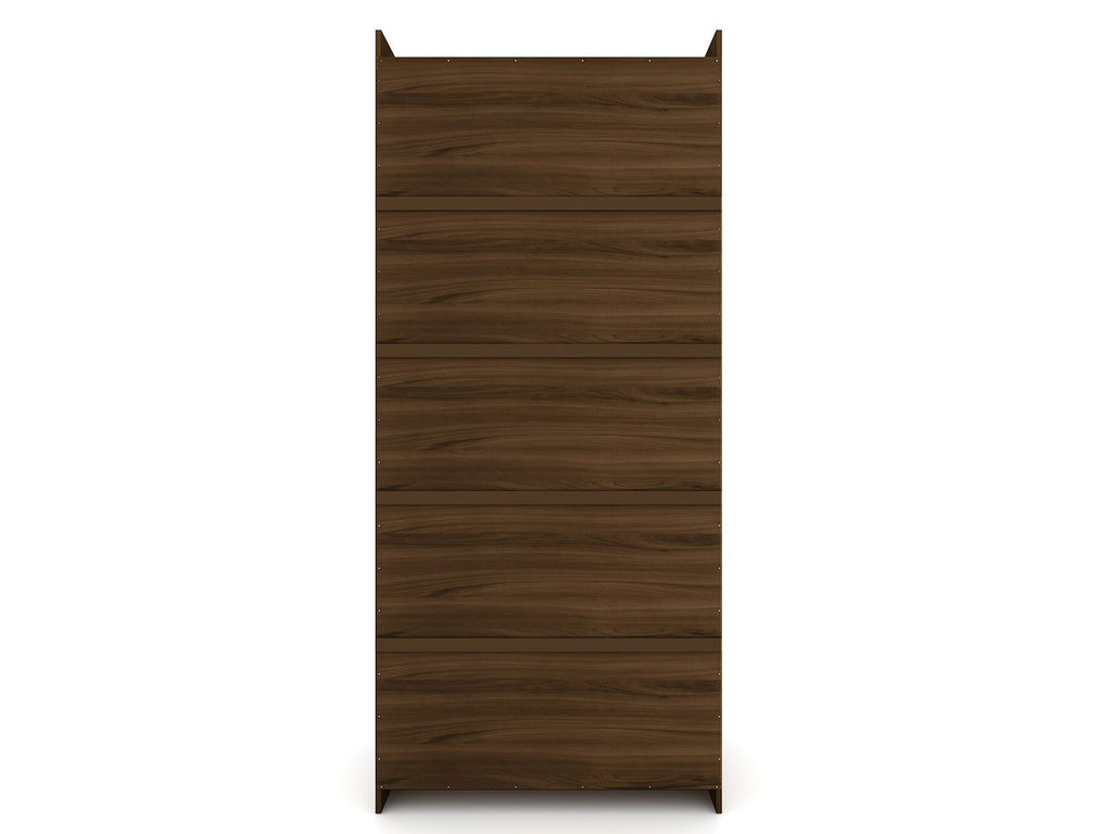 Manhattan Comfort Mulberry Contemporary - Modern Wardrobe/ Armoire/ Closet Brown 121GMC5