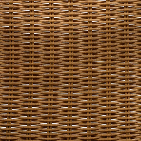 English Elm Christopher Knight Home® - Outdoor Dining Chairs Set of 2 with Acacia Wood Frame and Brown PE Wicker, Waterproof Cushions, 400lb Capacity Teak+ Beige N779P280043B