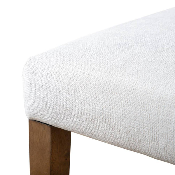 English Elm Rustic 2-Piece Side Chair Set With Upholstered Seat & Back - Warm Brown Frame & Elegant Design B2741P406153-GIGA