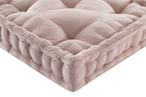 English Elm Poly Chenille Square Floor Pillow Cushion Plush 24x24 Inch Soft Polyester Seat Pad for Cozy Living Spaces Blush 3.22 L x 23.03 W x 12.8 H B035P280522