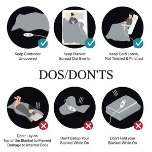 JLA Home Beautyrest - Blanket Beautyrest Heated Ultra-Soft Microlight Plush with Secure Comfort Tech, 20 Temps, 5-Year Warranty Grey BR54-0513