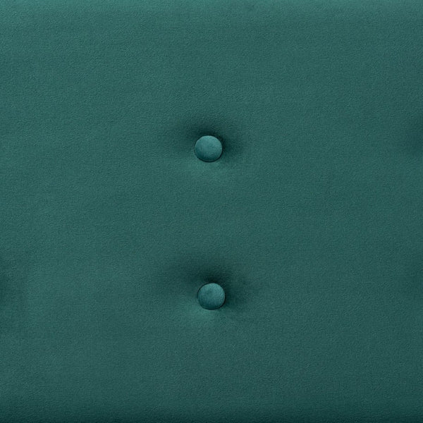 Baxton Studio Baxton Studio Caine Modern Velvet Upholstered Storage Bench with Button-Tufted Cushion and Wood Legs Green FZD020108-Green Velvet-Bench