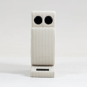 English Elm Modular Sofa Coffee Table With Storage, Usb Ports & Cupholders - Stylish Beige For Small Spaces W3098P257004