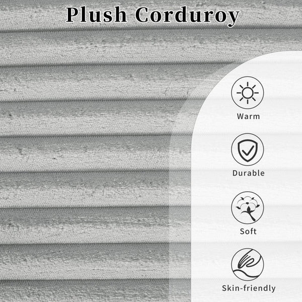 English Elm Sectional U-Shaped Sofa With Movable Ottoman & Side Storage Pockets - Stylish Comfort For Living Rooms N719S002080E-GIGA