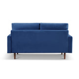 IDEAZ Velvet Upholstered Sofa Blue 1222LSL