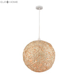 Sirocco 20'' Wide 1-Light Pendant - Natural 1223-029 Elk Home