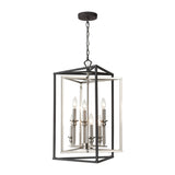 Salinger 19'' Wide 6-Light Pendant - Charcoal 12236/6 Elk Lighting