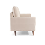IDEAZ Velvet Upholstered Sofa Beige 1225LSL
