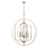 Geosphere 46'' Wide 9-Light Chandelier - Polished Nickel 12265/9 Elk Lighting