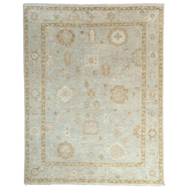Capel Rugs Braymore-sutton Hand-knotted Wool Rug – Tranquil Ziegler And Ushak Designs For Cozy Spaces Vintage Sepia, Gray 100% Wool 1228rs10001400310