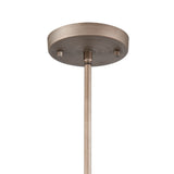 Culmination 5'' Wide 1-Light Mini Pendant - Weathered Zinc 12295/1 Elk Lighting