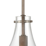 Culmination 5'' Wide 1-Light Mini Pendant - Weathered Zinc 12295/1 Elk Lighting