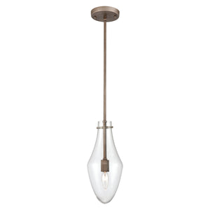 Culmination 6'' Wide 1-Light Mini Pendant - Weathered Zinc 12296/1 Elk Lighting