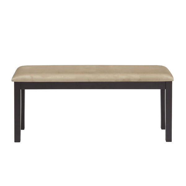 Homelegance Jeann Upholstered Entry Bench with Rubberwood Frame and Foam Cushion Seat 122C790W(N1)