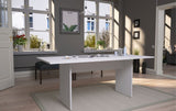 NoMad 67.91 Dining Table in White 122GMC1 Manhattan Comfort