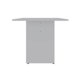 NoMad 67.91 Dining Table in White 122GMC1 Manhattan Comfort