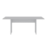 NoMad 67.91 Dining Table in White 122GMC1 Manhattan Comfort