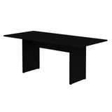 NoMad 67.91 Dining Table in Black 122GMC2 Manhattan Comfort