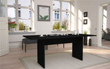 NoMad 67.91 Dining Table in Black 122GMC2 Manhattan Comfort