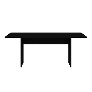 NoMad 67.91 Dining Table in Black 122GMC2 Manhattan Comfort