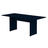 NoMad 67.91 Dining Table in Tatiana Midnight Blue 122GMC4 Manhattan Comfort