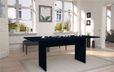 NoMad 67.91 Dining Table in Tatiana Midnight Blue 122GMC4 Manhattan Comfort