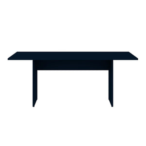 NoMad 67.91 Dining Table in Tatiana Midnight Blue 122GMC4 Manhattan Comfort