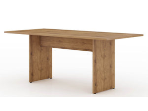 Manhattan Comfort NoMad Rustic - Country Dining Table Nature 122GMC77