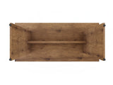 Manhattan Comfort NoMad Rustic - Country Dining Table Nature 122GMC77