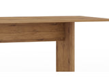 Manhattan Comfort NoMad Rustic - Country Dining Table Nature 122GMC77