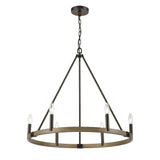 Transitions 27'' Wide 6-Light Chandelier