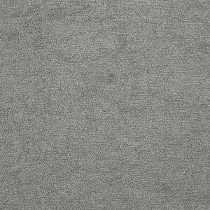 English Elm Landis Grey Fabric Accent Chair with Natural Wood Arms for Modern Living Spaces B062P441110