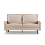 IDEAZ Velvet Upholstered Sofa Beige 1233LSL