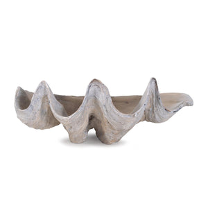 Howard Elliott Large Vongole Sculpture: Stunning Ocean-inspired Art Piece That Transforms Your Space With Elegance Brown Polyresin 12348-howard-elliott