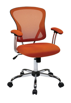 OSP Home Furnishings Juliana Task Chair Orange